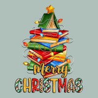 Book Christmas Tree Merry Christmas Heavyweight Hoodie | Teevron