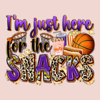 I'm Just Here For The Snacks Basketball Premium Sweatshirt | Teevron