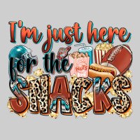 I'm Just Here For The Snacks American Football Premium Sweatshirt | Teevron