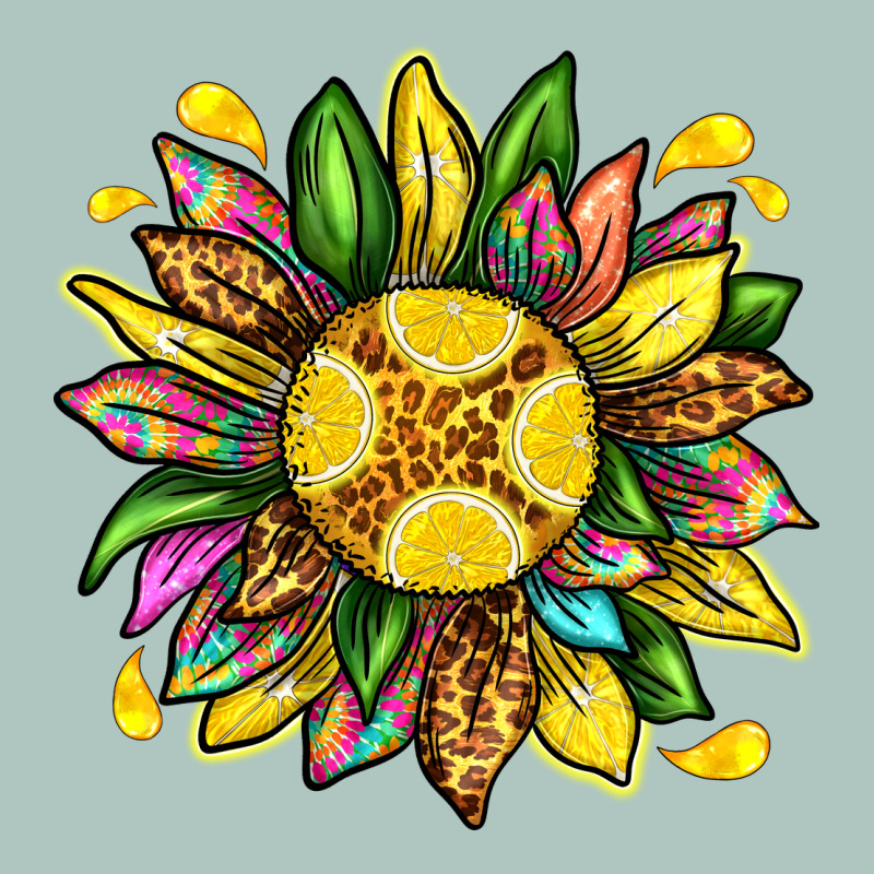 Lemon Sunflower Premium Sweatshirt by texasbilliewilder | Teevron