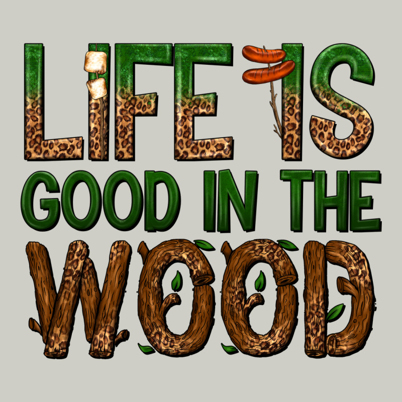 Life Is Good In The Wood Heavyweight Hoodie by texasbilliewilder | Teevron