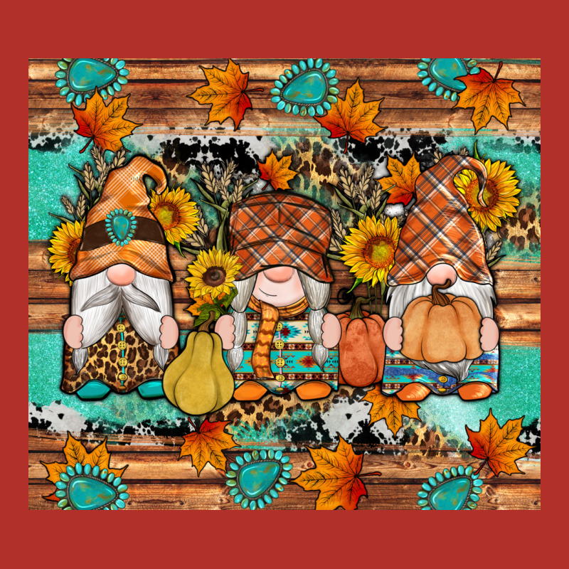 Western Fall Gnomes Tumbler Premium Hoodie by Artiststas | Teevron