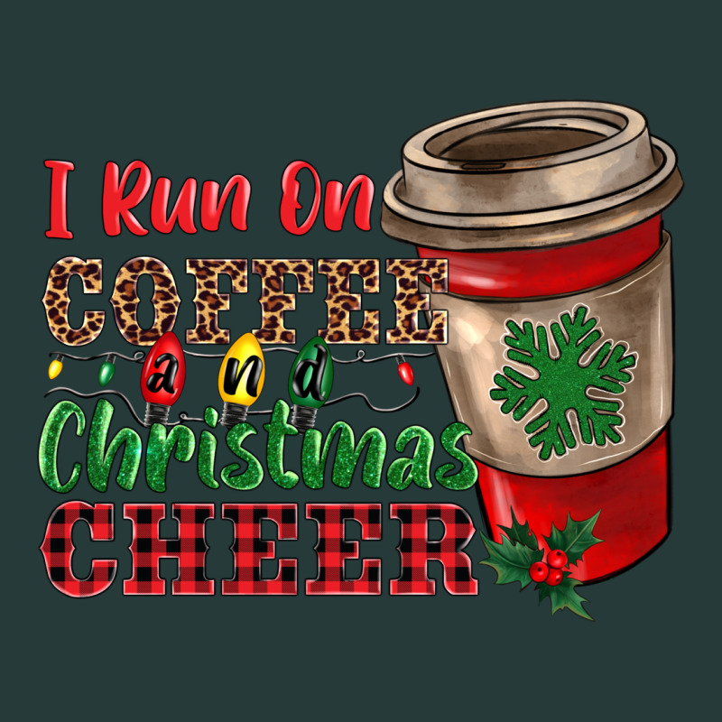 I Run On Coffee And Christmas Cheer Premium Sweatshirt by RanaPortraitStore | Teevron