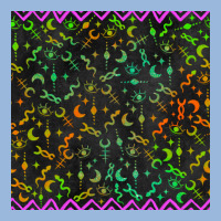 Halloween Witch Symbols Seamless Pattern Premium Hoodie | Teevron