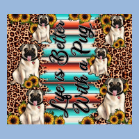 Life Is Better With A Pug Premium Hoodie | Teevron