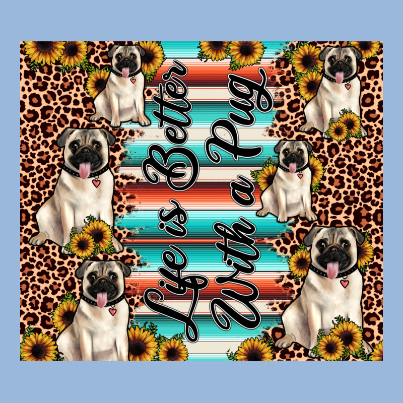Life Is Better With A Pug Premium Hoodie by JahusDesignShop | Teevron