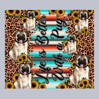 Life Is Better With A Pug Premium Hoodie | Teevron