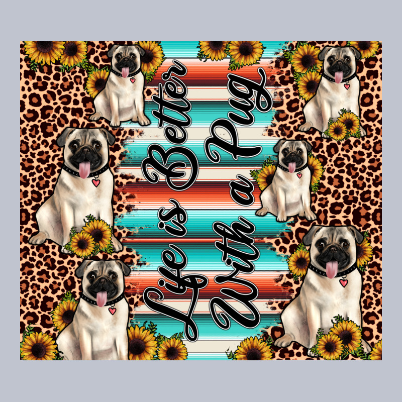 Life Is Better With A Pug Premium Hoodie by JahusDesignShop | Teevron