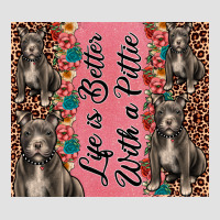 Life Is Better With A Pittie Premium Hoodie | Teevron