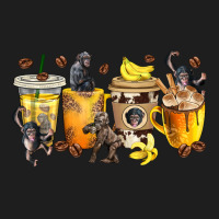 Monkey Coffee Cups Heavyweight Hoodie | Teevron
