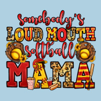 Somebody's Loud Mouth Softball Mama Premium Hoodie | Teevron