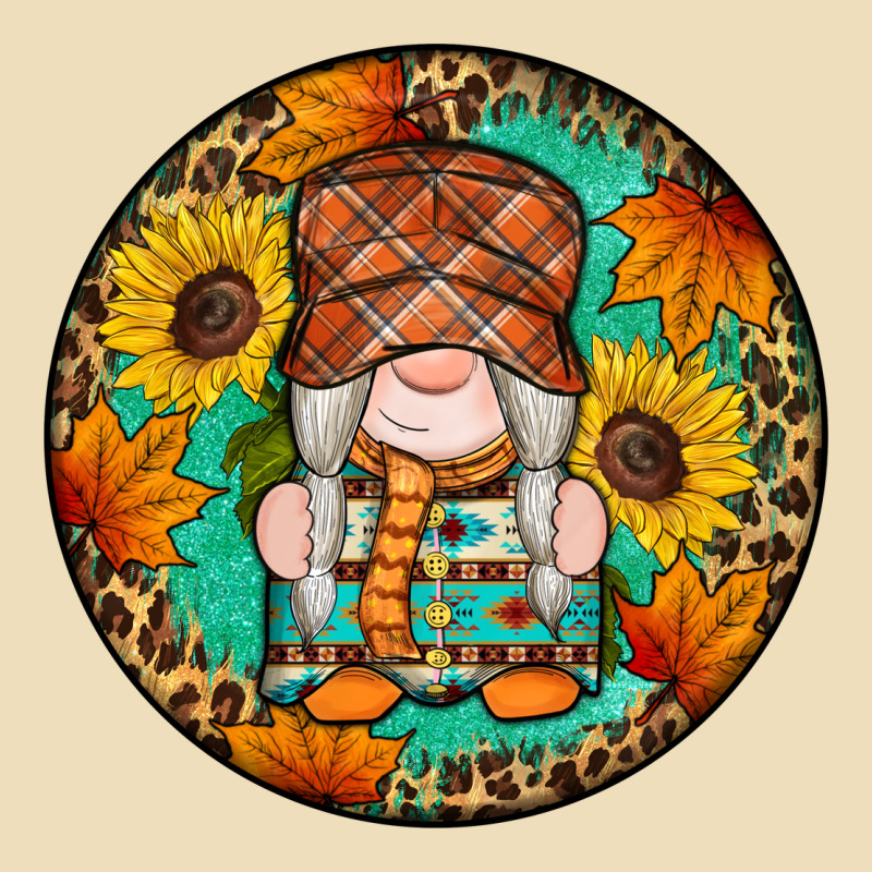 Fall Gnomes Round Earrings 2 Premium Hoodie by Artiststas | Teevron