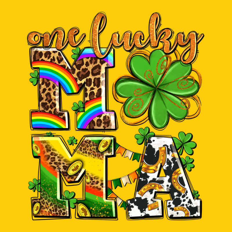 One Lucky Mama Premium Hoodie by AdoDesignShop | Teevron
