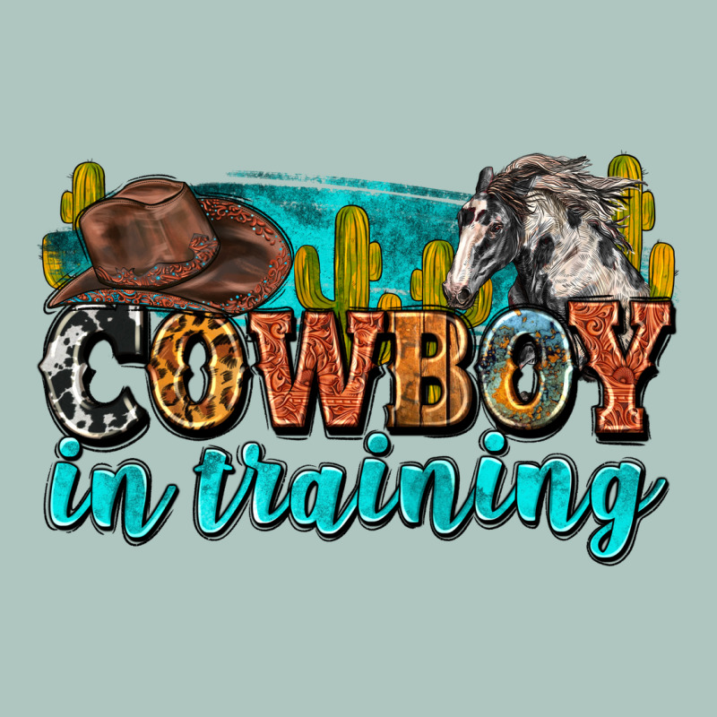 Cowboy In Training Premium Sweatshirt by Zillion Design Studio | Teevron