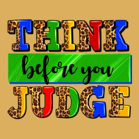 Think Before You Judge Premium Hoodie | Teevron