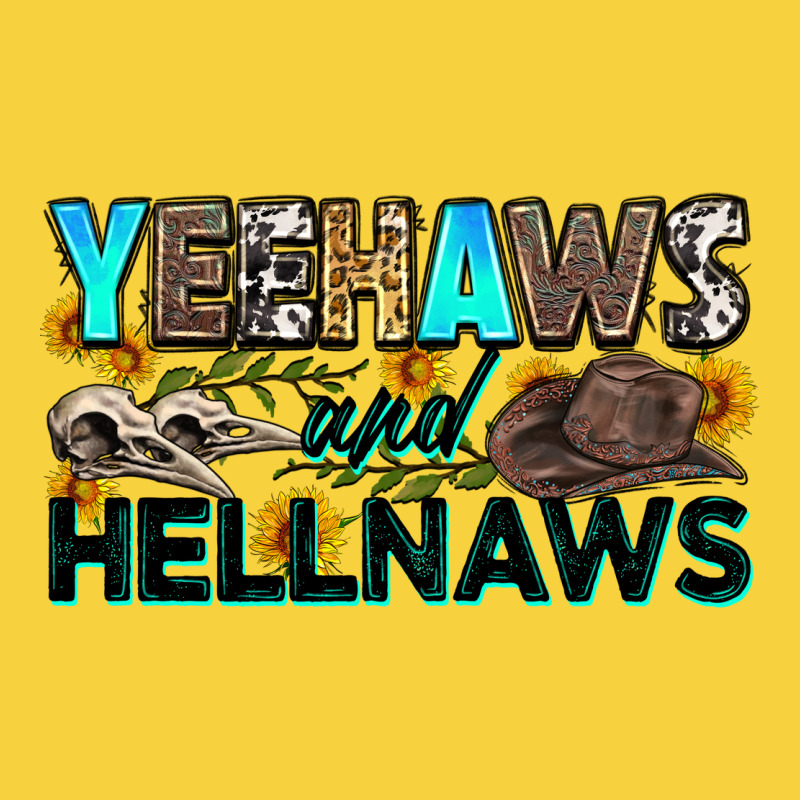 Yeehaws And Hellnaws Premium Sweatshirt by Zillion Design Studio | Teevron