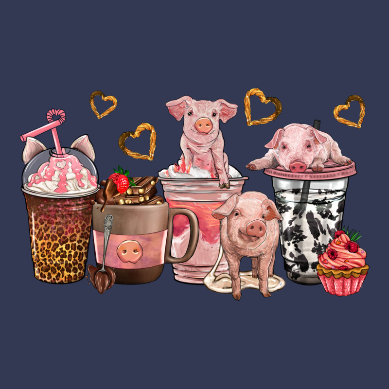 Pigs Coffee Cups Heavyweight Hoodie by texasbilliewilder | Teevron