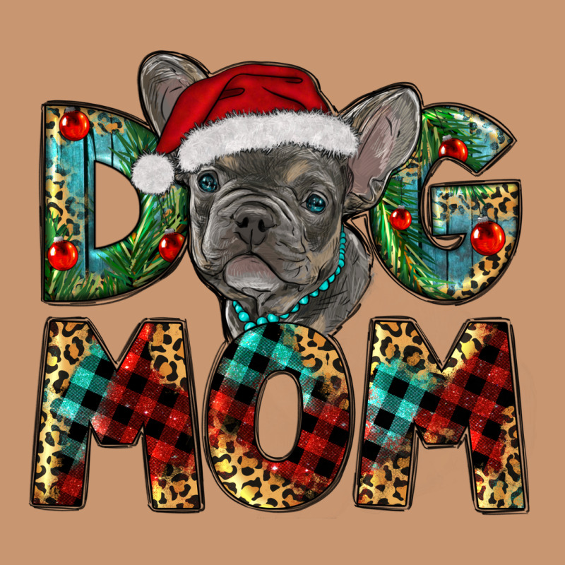 Christmas French Bulldog Mom Heavyweight Hoodie by RanaPortraitStore | Teevron