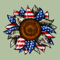 Sunflower American Flag Urban Hoodie | Teevron