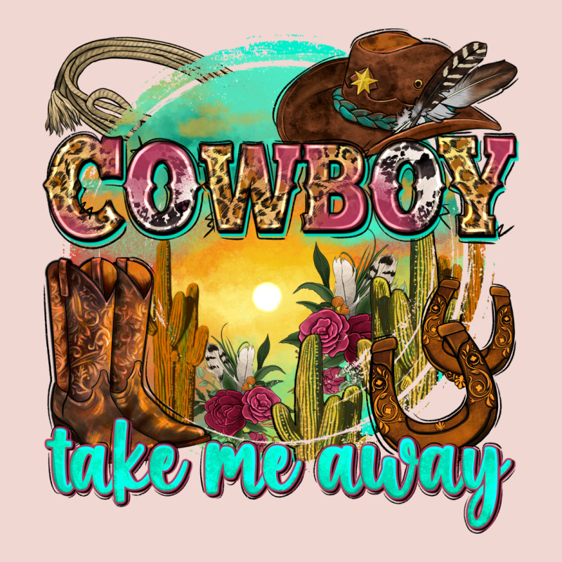 Cowboy Take Me Away Premium Sweatshirt by Zillion Design Studio | Teevron