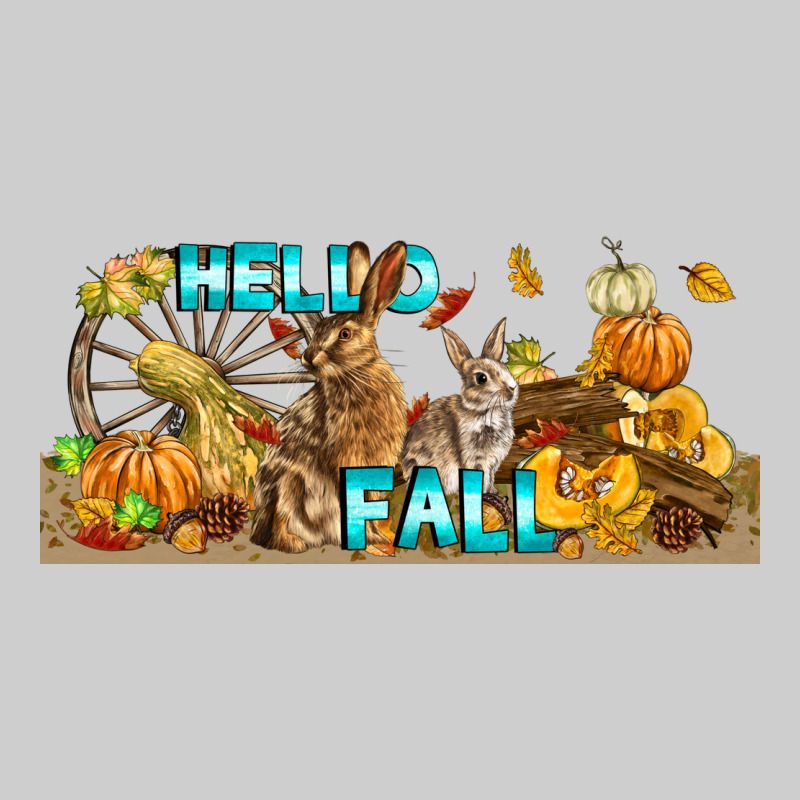 Hello Fall Rabbit Premium Tee by LillyAllenDesigns | Teevron