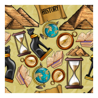 history seamless pattern | Teevron