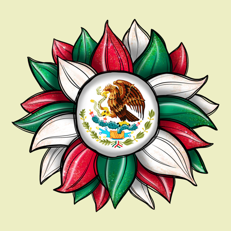 Sunflower Mexican Flag Urban Hoodie by JahusDesignShop | Teevron