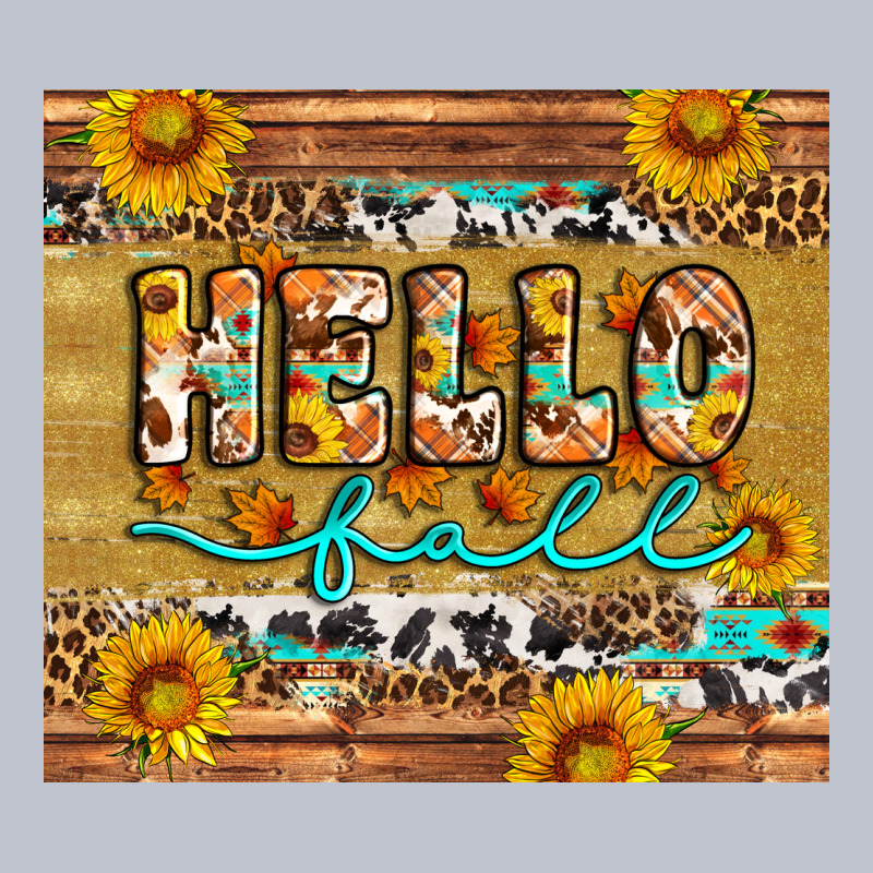 Western Hello Fall Tumbler Premium Hoodie by Artiststas | Teevron