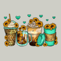 Sunflowers Coffee Cups Heavyweight Hoodie | Teevron