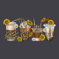 Skeleton Hands Coffee Cups Heavyweight Hoodie | Teevron
