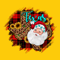 Texas Santa Wood Slice Ornament Premium Hoodie | Teevron