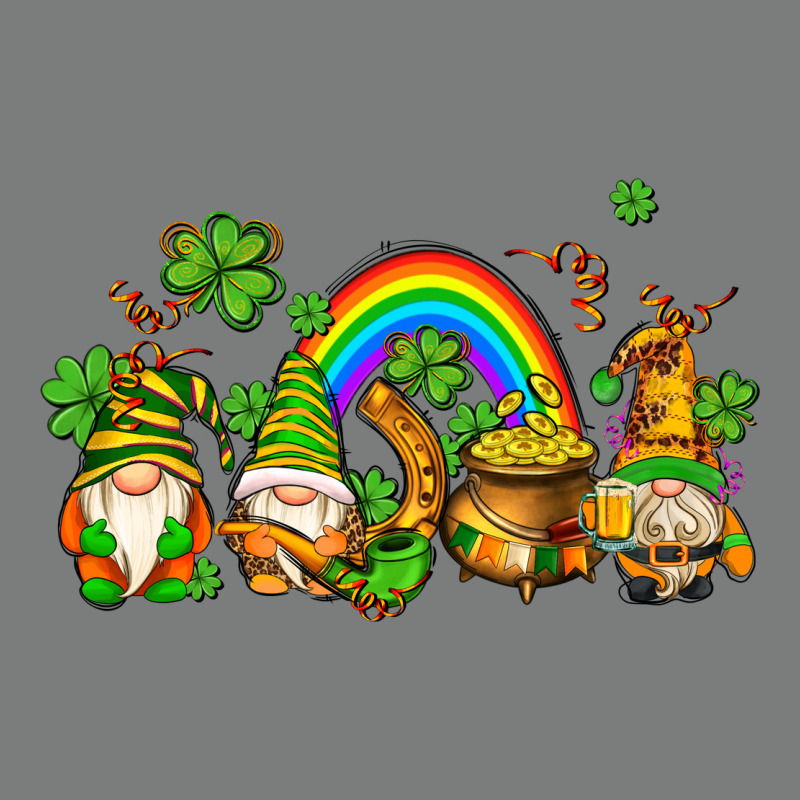 St Patricks Gnomes With Rainbow Premium Hoodie by AdoDesignShop | Teevron