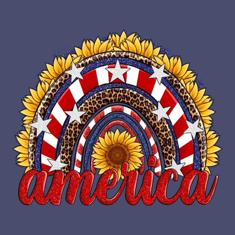 America Sunflower Rainbow Vintage Tee by Artiststas | Teevron