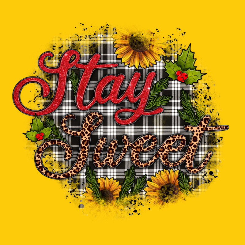 Stay Sweet Wood Slice Ornament Premium Hoodie by JahusDesignShop | Teevron