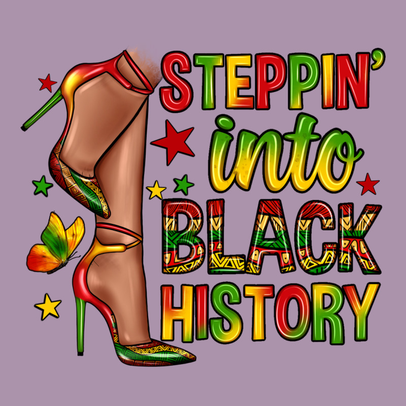 Steppin Into Black History Heavyweight Hoodie by Zillion Design Studio | Teevron