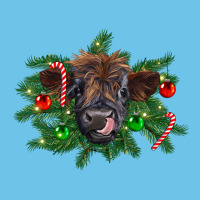Christmas Highland Calf Premium Sweatshirt | Teevron