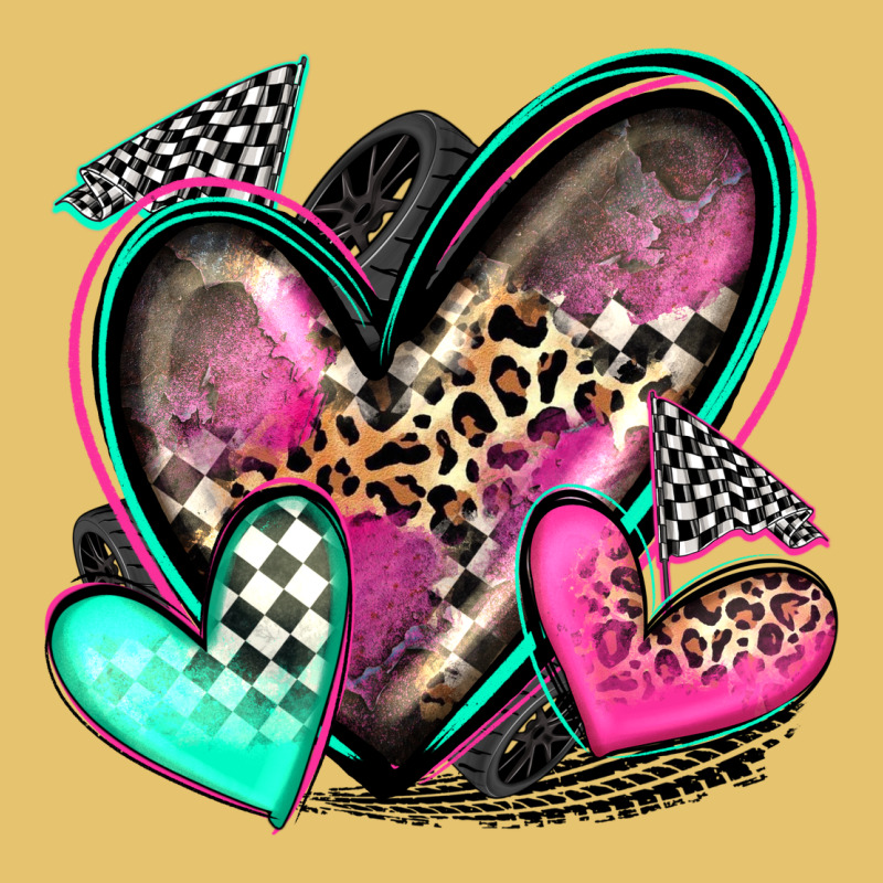 Race Hearts Premium Sweatshirt by Zillion Design Studio | Teevron