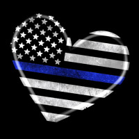 American Thin Blue Line Flag Urban Hoodie | Teevron