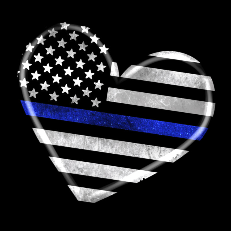American Thin Blue Line Flag Urban Hoodie by Artiststas | Teevron