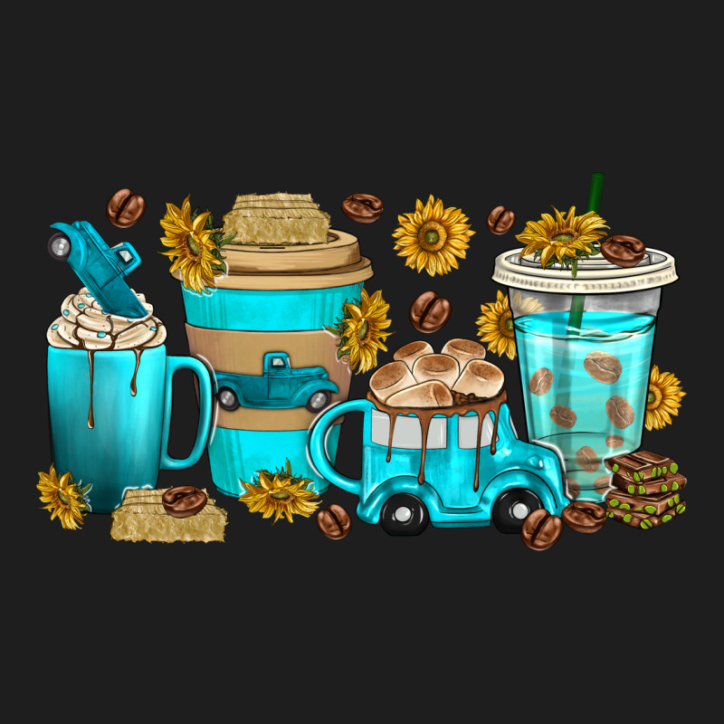 Truck Coffee Cups Heavyweight Hoodie by texasbilliewilder | Teevron