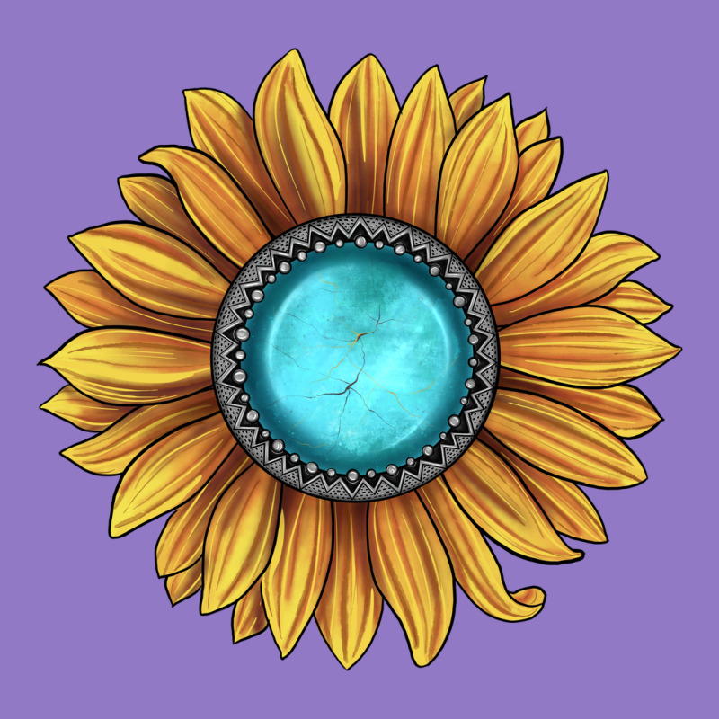 Sunflower Gemstone Urban Hoodie by JahusDesignShop | Teevron