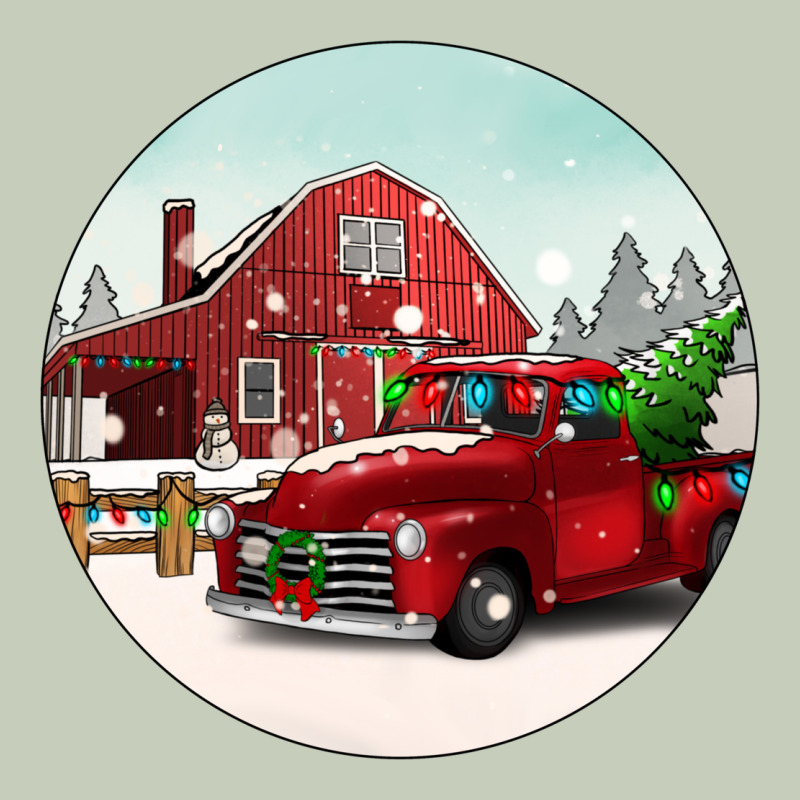 Christmas Farm Christmas Ladies Tee by BarkalooDesign | Teevron