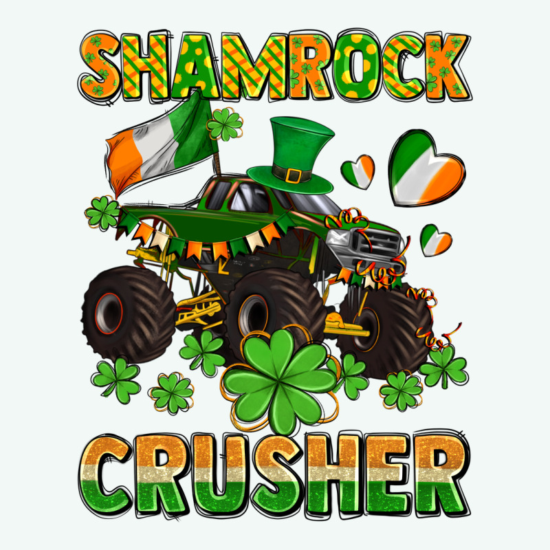 Shamrocks Crusher Monster Truck With Shamrocks Premium Hoodie by AdoDesignShop | Teevron