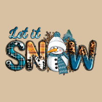 Let It Snow Snowman Heavyweight Hoodie | Teevron