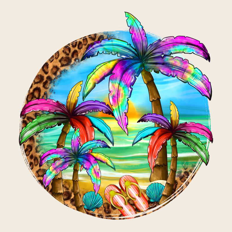 Summer Colorful Palms Premium Sweatshirt by texasbilliewilder | Teevron