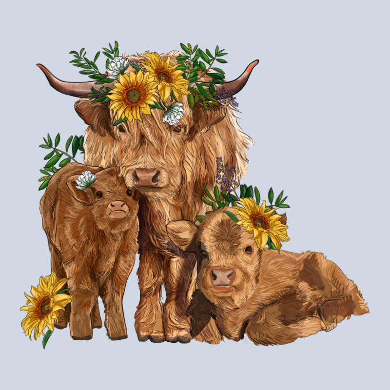 Highland Cow Family Premium Sweatshirt by RanaPortraitStore | Teevron