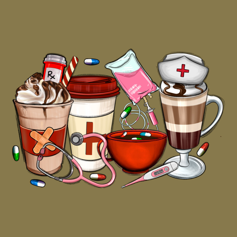 Nurse Coffee Cups Premium Hoodie by Artiststas | Teevron