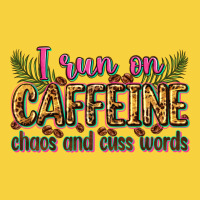 I Run On Caffeine Chaos And Cuss Words Premium Sweatshirt | Teevron
