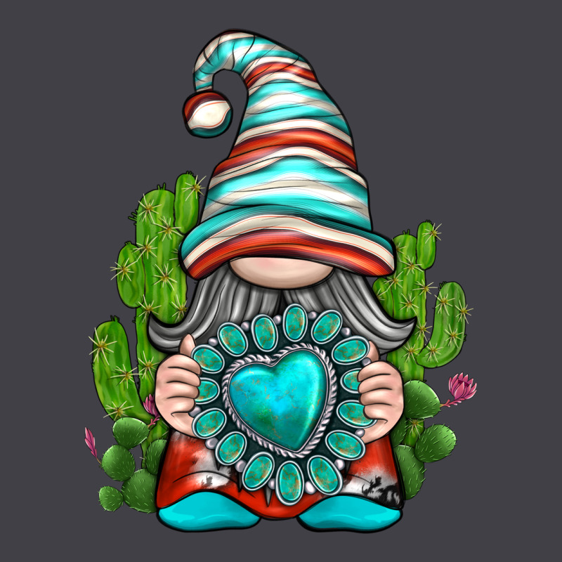 Western Gnome With Turquoise Gemstone Heavyweight Hoodie by texasbilliewilder | Teevron