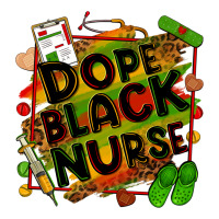 Dope Black Nurse Premium Sweatshirt | Teevron